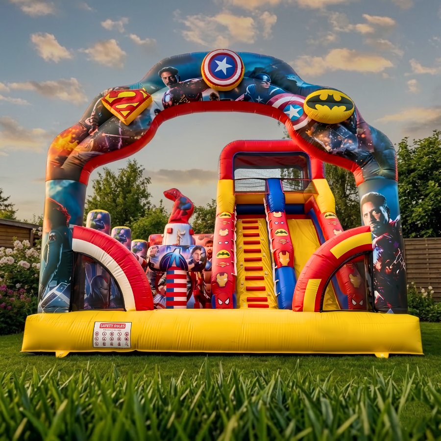 Justice League Bounce & Slide
