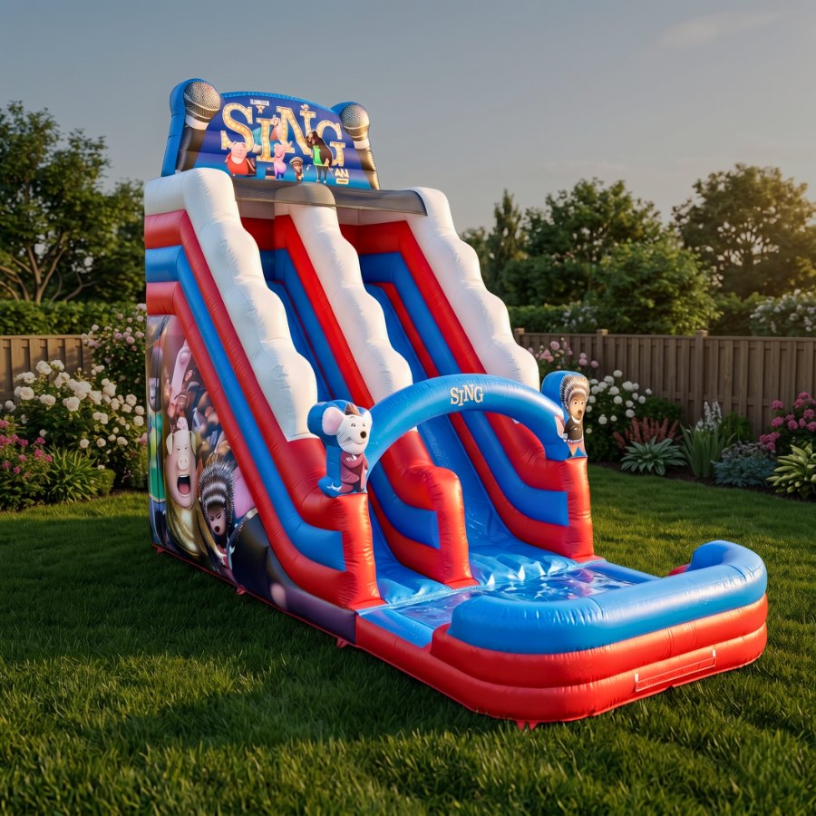 Sing Inflatable Slide (Water)