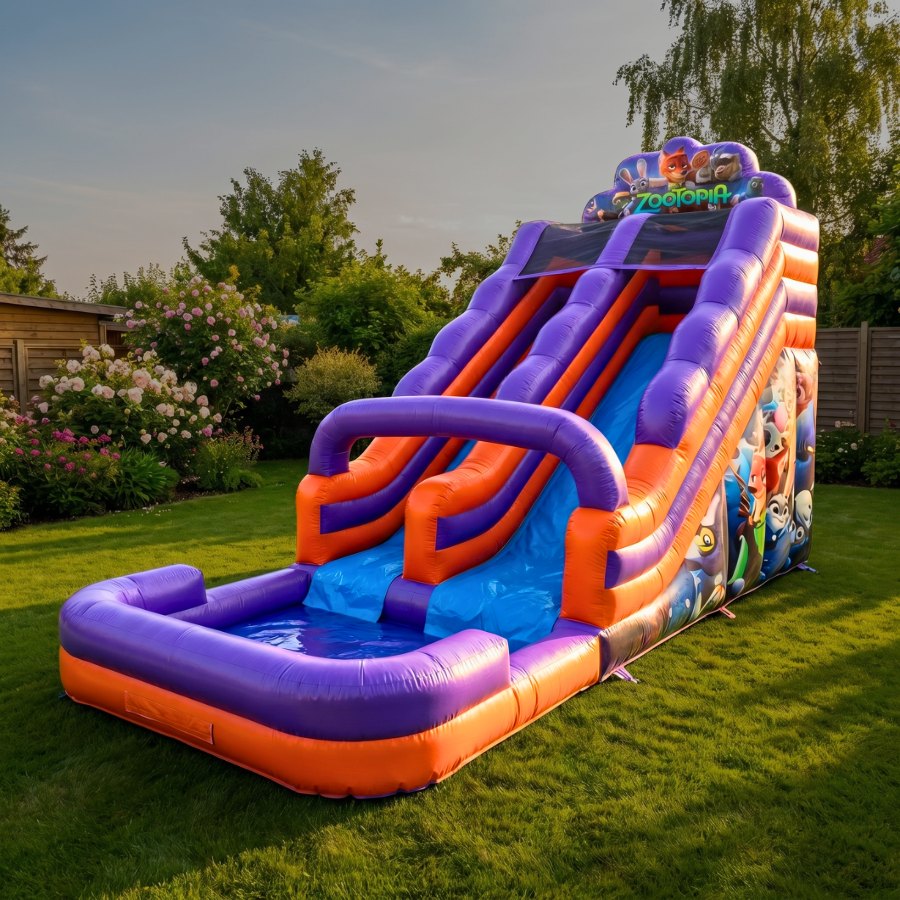 ZooMania Inflatable Slide (Water)