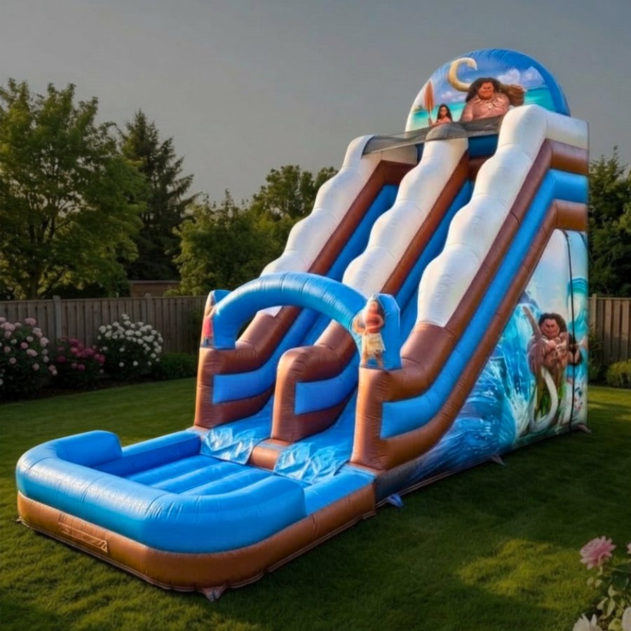 Moana Inflatable Slide (Normal)