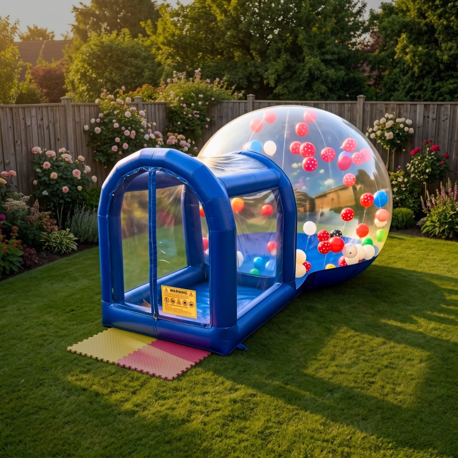 Blue balloon House