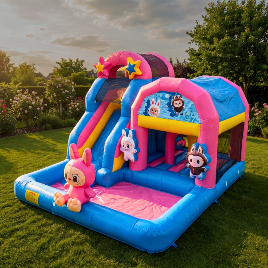 LABUBU Bouncy with Pool