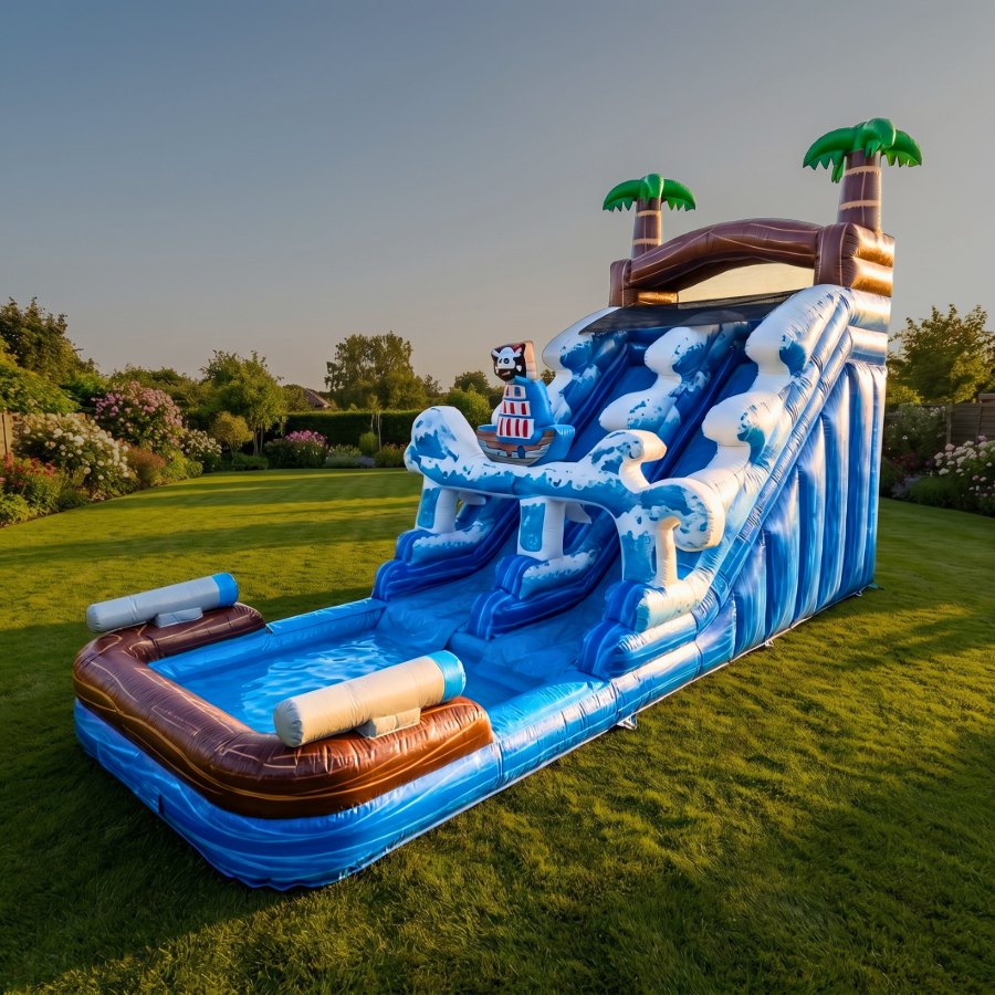 Pirates Ship Water Slide